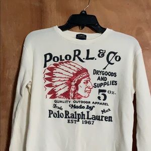 Boys long sleeve polo shirt